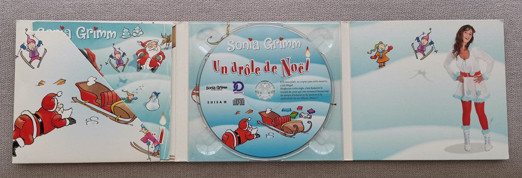 CD: SONIA GRIMM - Un drôle de Noël - CD – Usato da Genève venduto da Somethingwicked 2