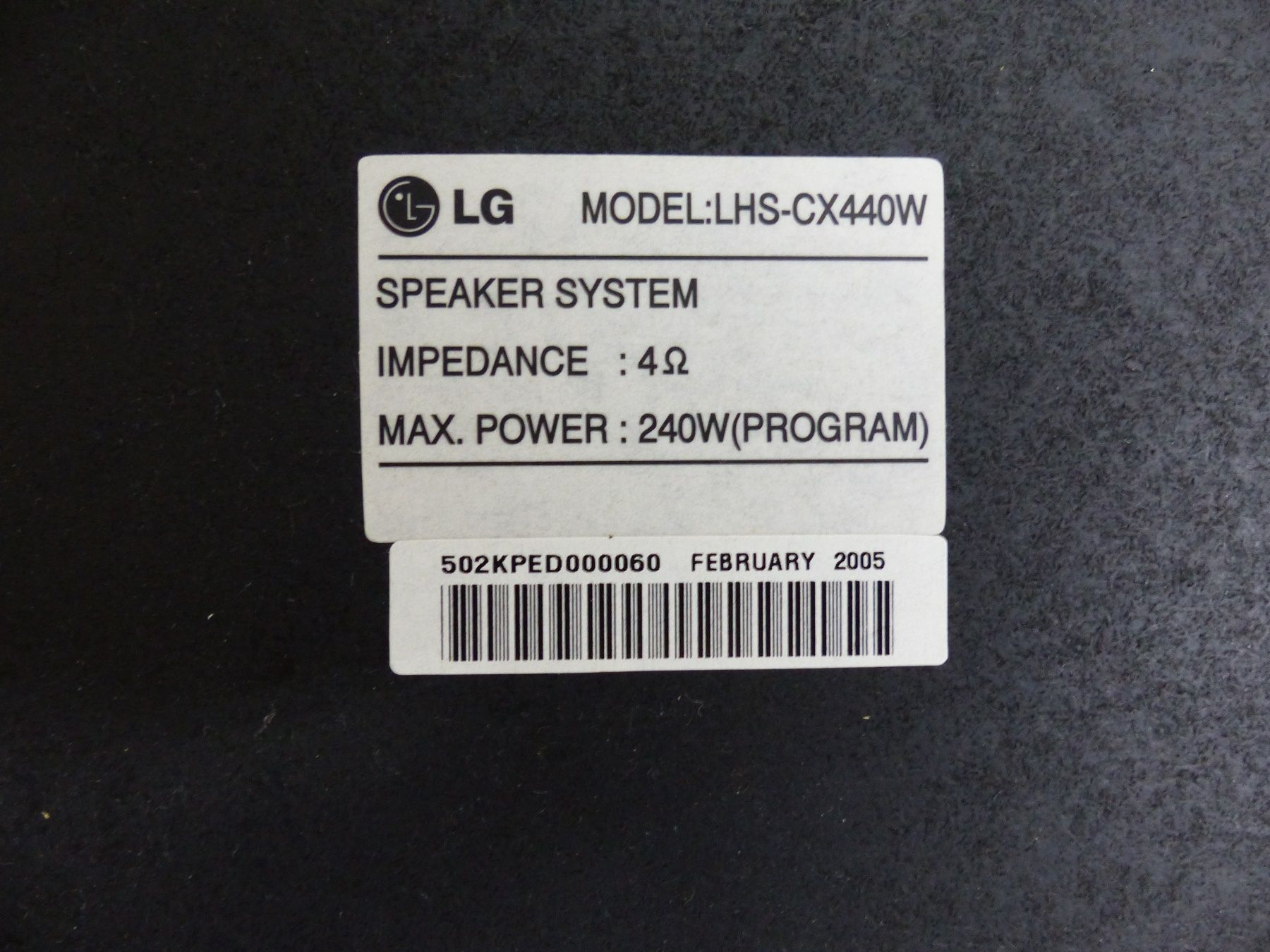 LG Lettore multimediale & Streamer: LG Sound System mit VHS und DVD Recorder – Usato da Bözen venduto da Peperoni61 2