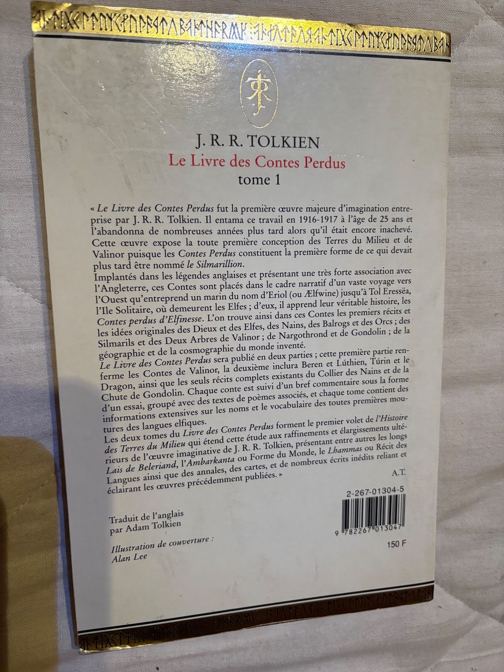 Bücher: TOLKIEN  LE LIVRE  DES CONTES PERDUS – Gebraucht aus Genève von sunandwind 3