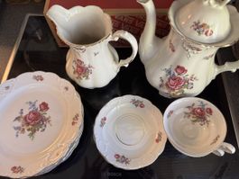 Service à thé vintage Mitterteich Bavaria – bel état