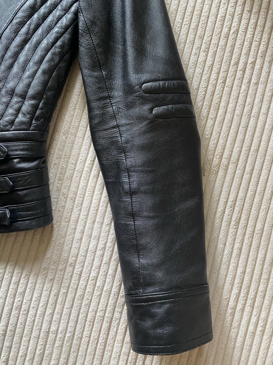 Guess Giacche: Guess Echt Lederjacke Leather Jacket Schwarz Veste XS – Nuovo (secondo la descrizione) da Langnau am Albis venduto da cynthia.jolene 3