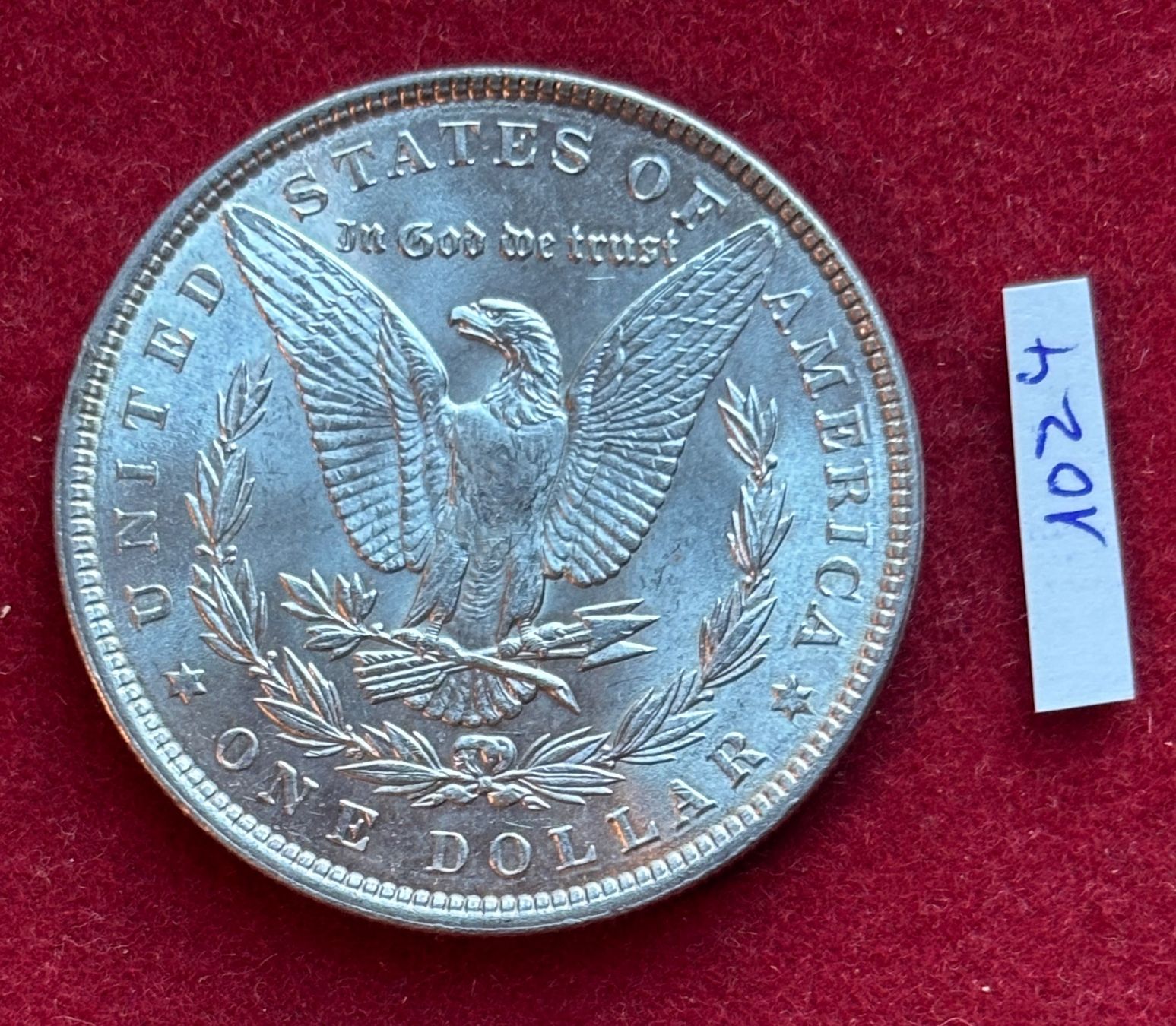 Tutti le monete: 1024 1 Dollar 19886 Silber USA – Usato da Baar venduto da bricksandmore 1