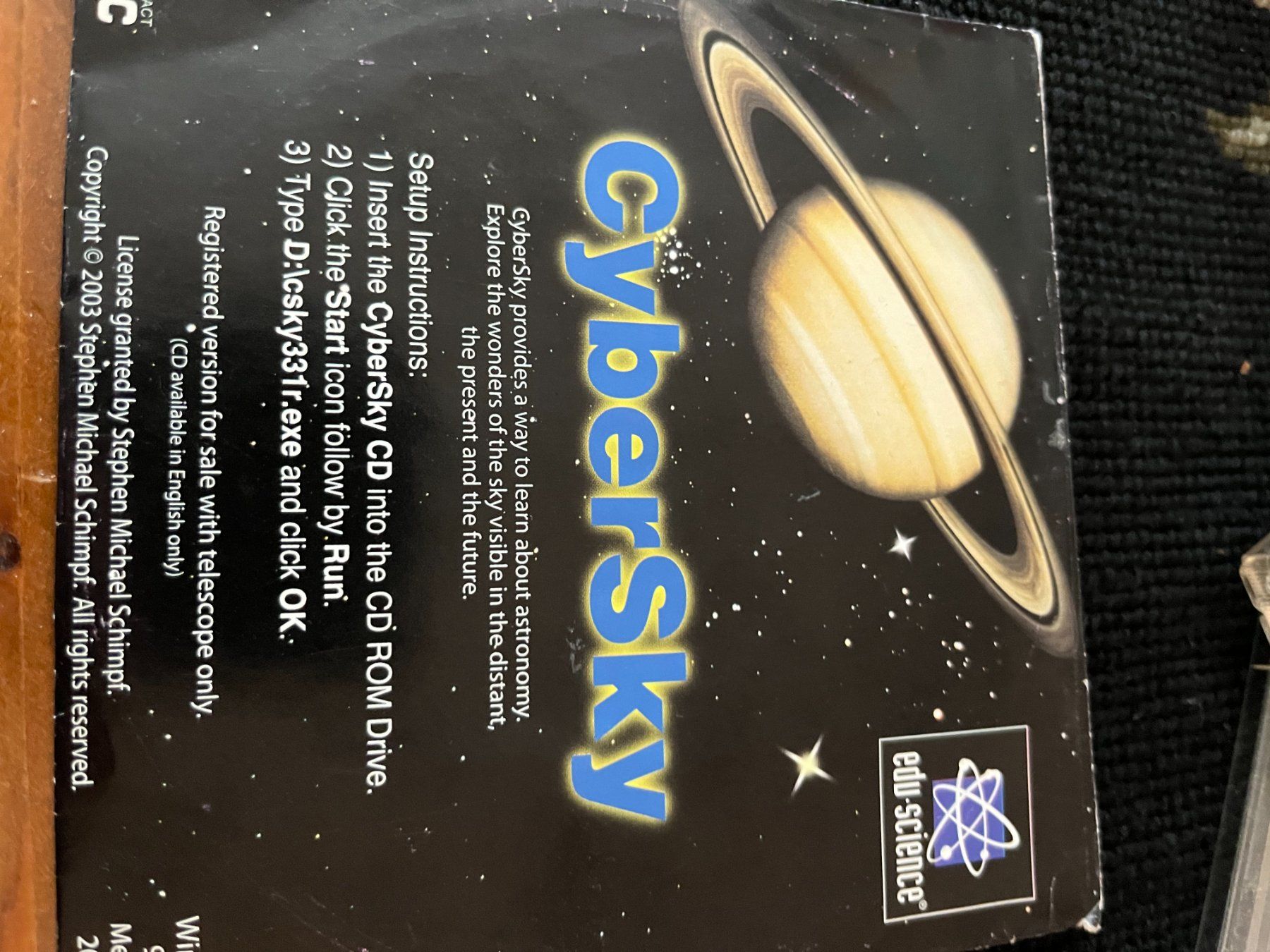 CD: CyberSky – Usato da Winterthur venduto da fla_hwg8