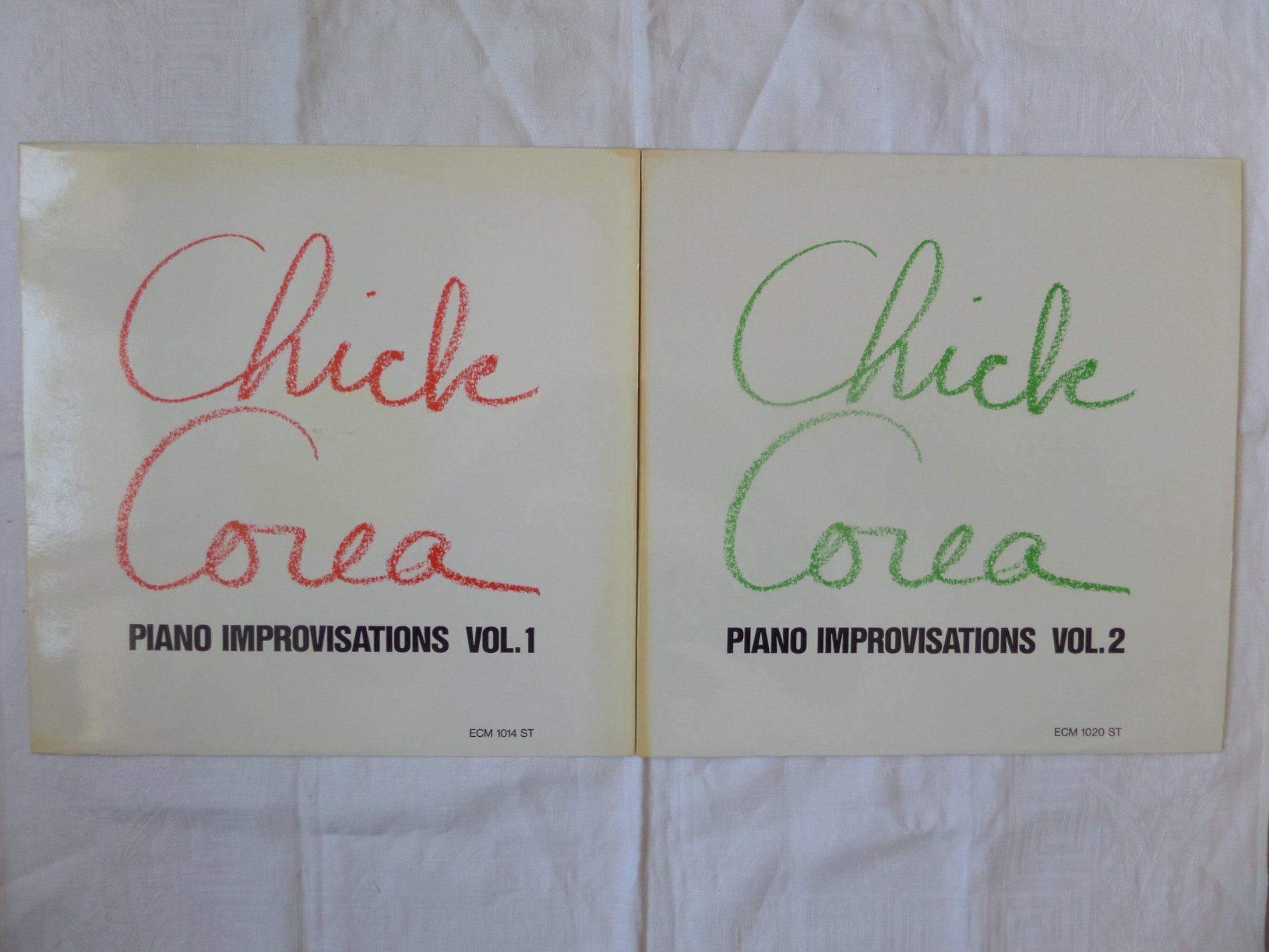 Dischi in vinile: Chick Corea - Piano Improvisations Vol 1  + Vol 2 - 2 X LP – Usato da Genève venduto da CDLPBookS