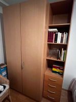 Schrank zweitürig mit Schubladen
