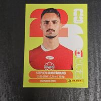 Carte FIFA world cup Stephen Eustáquio Panini can10