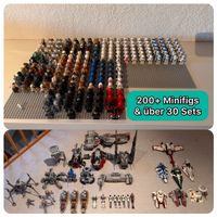 Riesige Lego Star Wars Sammlung (200+ Minifigs / >30 Sets)