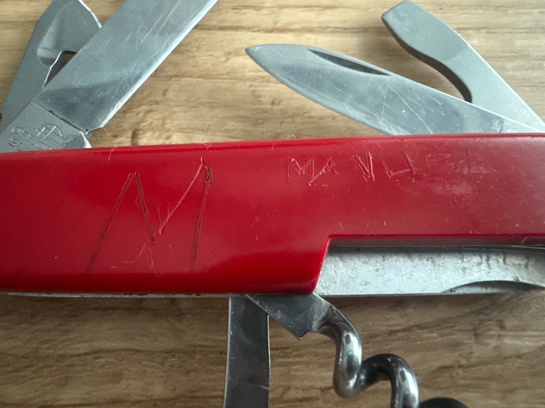 Coltelli tascabile: Sackmesser Officier Suisse – Usato da Glattbrugg venduto da Schweigmatt 2