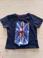 T-shirt garçon bleu marine, taille 89cm