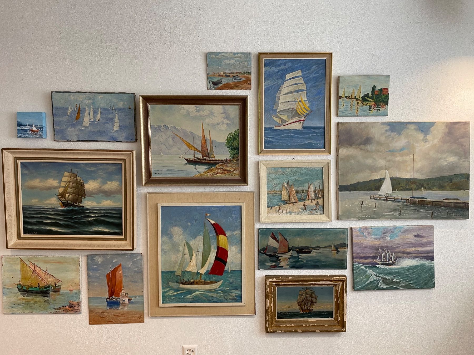 Foto & Immagini: Segelboot Bilder Lot Segelschiffbilder – Usato da Sirnach venduto da dasrosahaus 2
