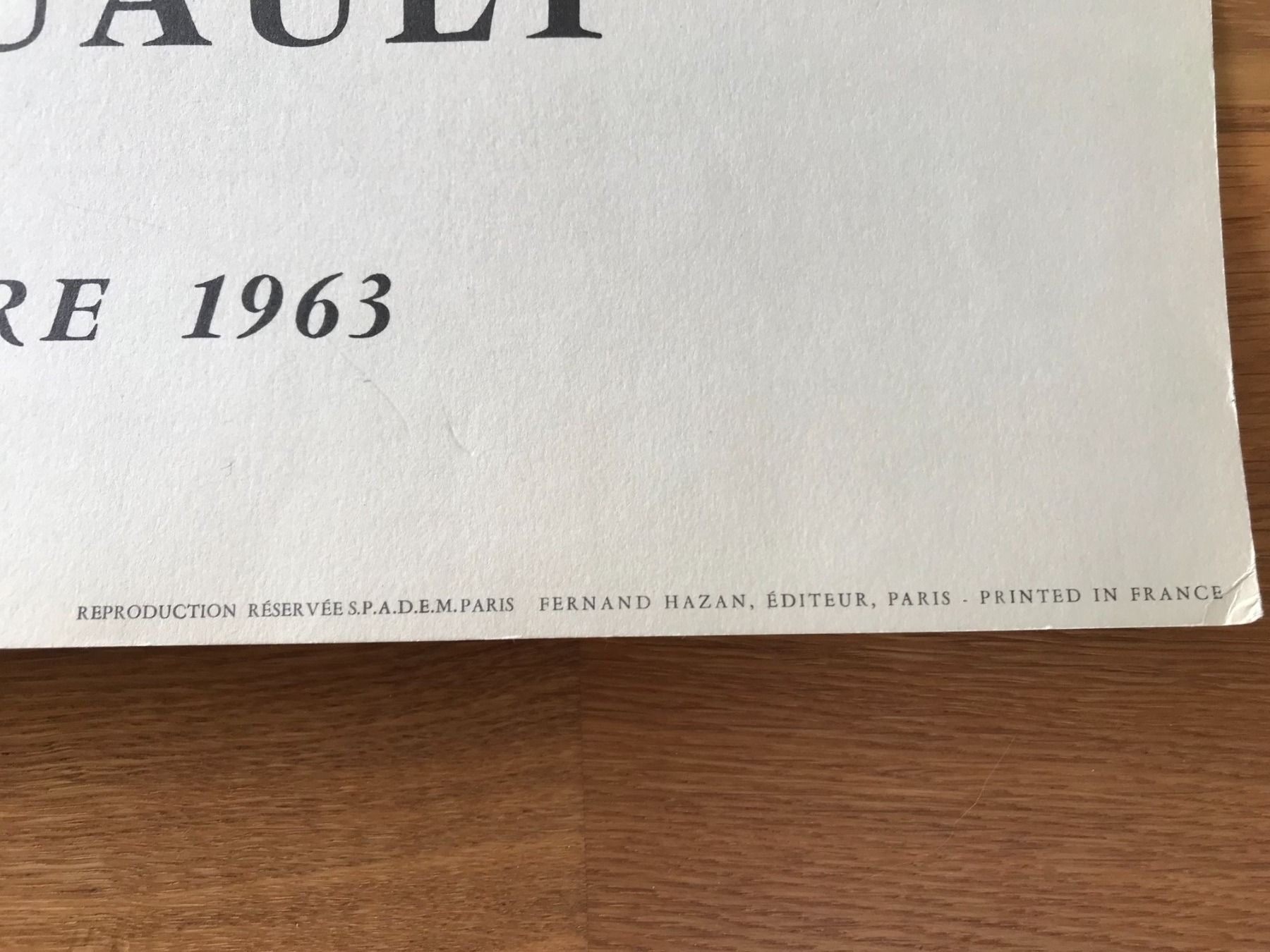 Foto & Immagini: Plakat GEORGES ROUAULT Musée de Dieppe Original 1963 – Usato da Olten venduto da anton875 8