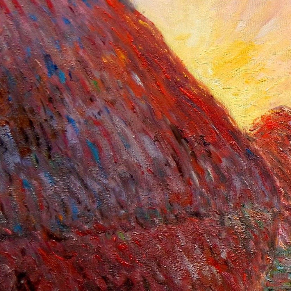 Reproduktionen & Neuware: Claude Monet - Meules Heuhaufen – Neu (gemäss Beschreibung) aus Larnaca von KunstDepot24 5