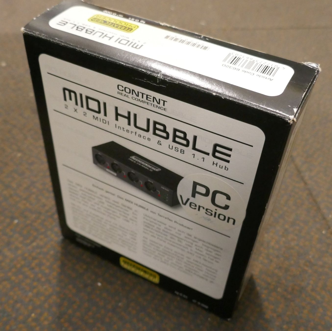 Schede audio: Terratec MIDI Hubble – Nuovo e nell'imballaggio originale da Wenslingen venduto da FairlightCMI 5