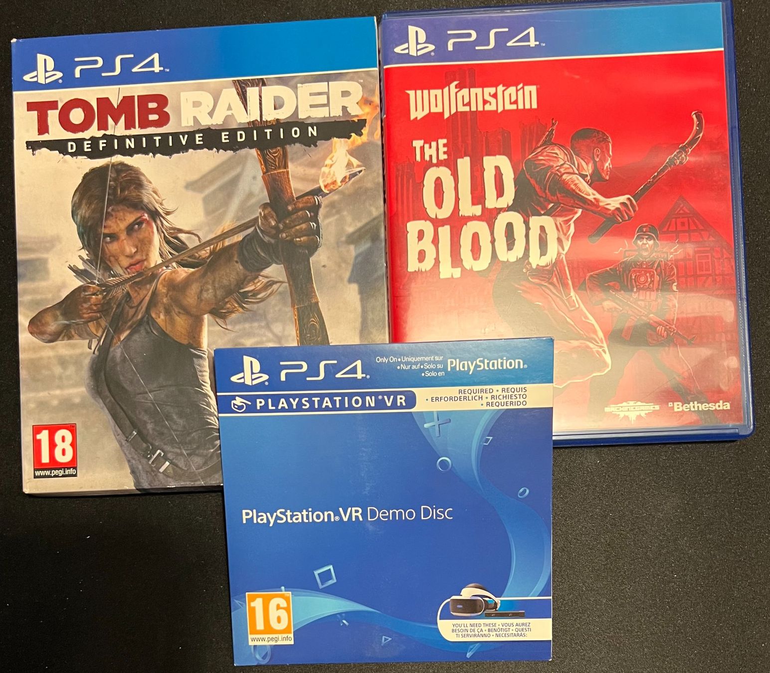 Sony Console: Playstation 4 mit VR und Spielen – Usato da Uster venduto da Stoessda 2