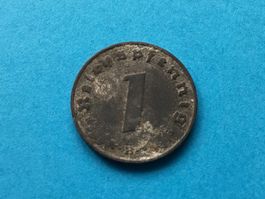 Drittes Reich    1 Reichspfennig 1940 B.