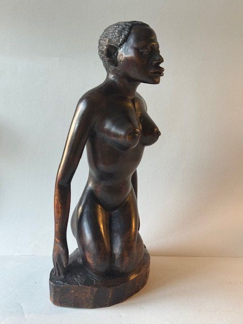 Sculture & Statue: Holzfigur Frau – Usato da Murten venduto da Bodoni59 1