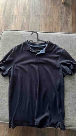 Tom Tailor Polo Shirt Dunkelblau Grösse M getragen