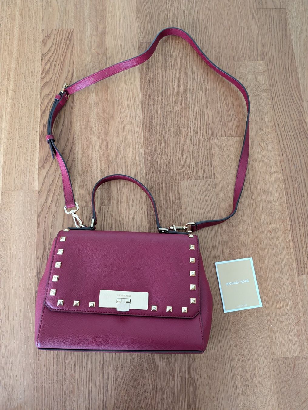Michael Kors Borse da donna: Michael Kors Tasche - dark berry Farbe – Usato da Rüschlikon venduto da rosgm 5