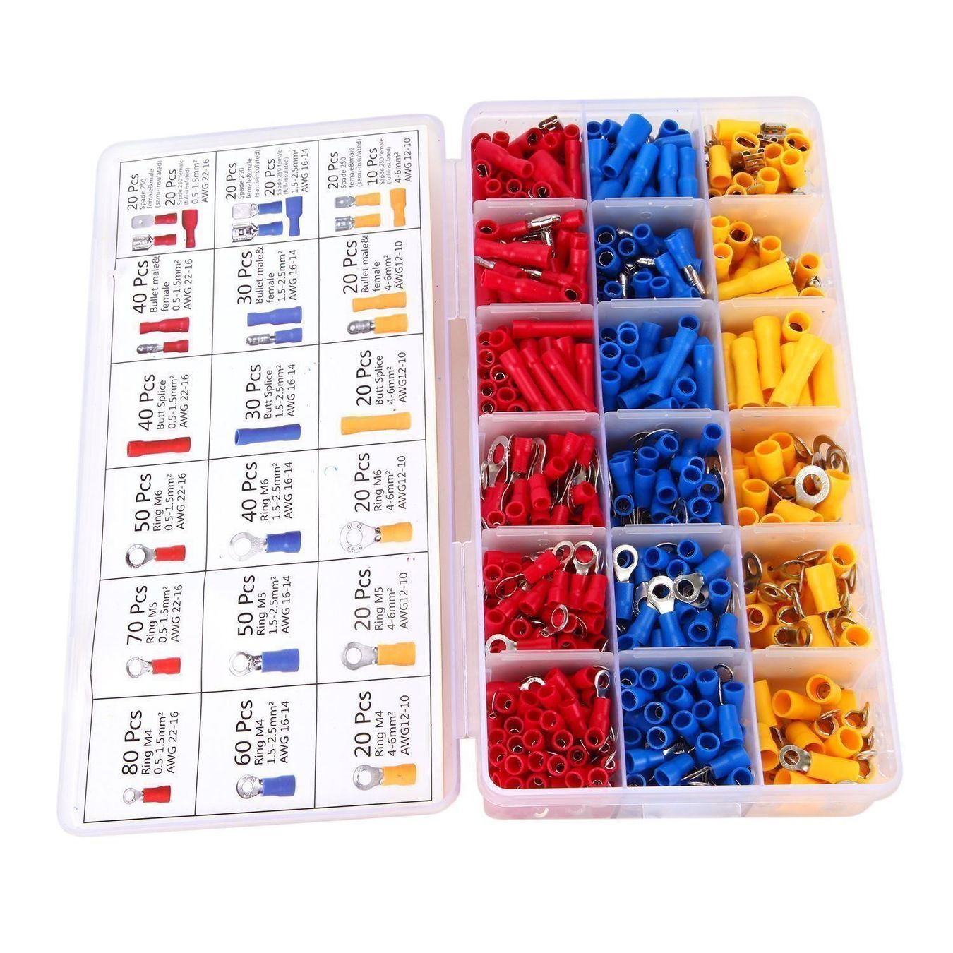 Alle Werkzeuge: Kabelschuhe Set 700pcs Quetschverbinder – Neu (gemäss Beschreibung) aus Thun von nuonuoshop 2