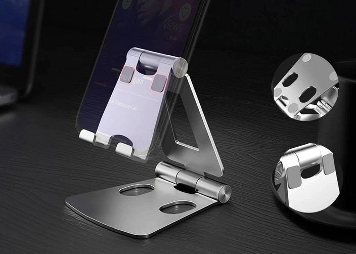 Telefoni cellulari / Smartphones: Handyständer | Faltbar | Flexibel – Nuovo e nell'imballaggio originale da Rotkreuz venduto da Parcore 1