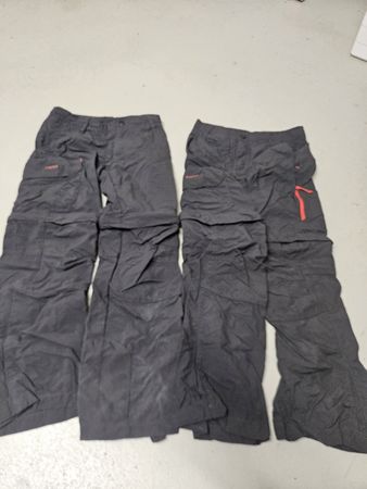 2er Wanderhose von Decathlon Gr. 131-140 