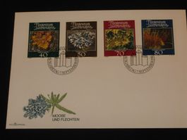 Fürstentum Liechtenstein FDC 1981 Nr. 715 - 718