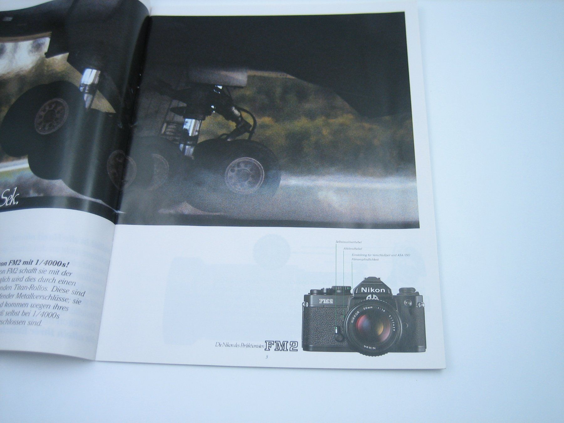 Nikon Fotocamera: Nikon FM2 alter Prospekt/Katalog – Usato da Zürich venduto da Tomi118 1