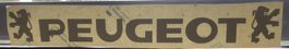 Peugeot Aufkleber Front/Heckscheibe Top Angebot