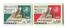 Briefmarken "WHO". Monaco.