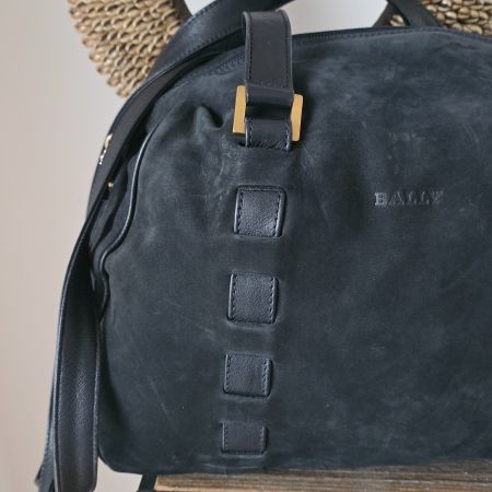 🐸 BALLY WILDLEDER HANDTASCHE SCHULTERTASCHE TASCHE TOP