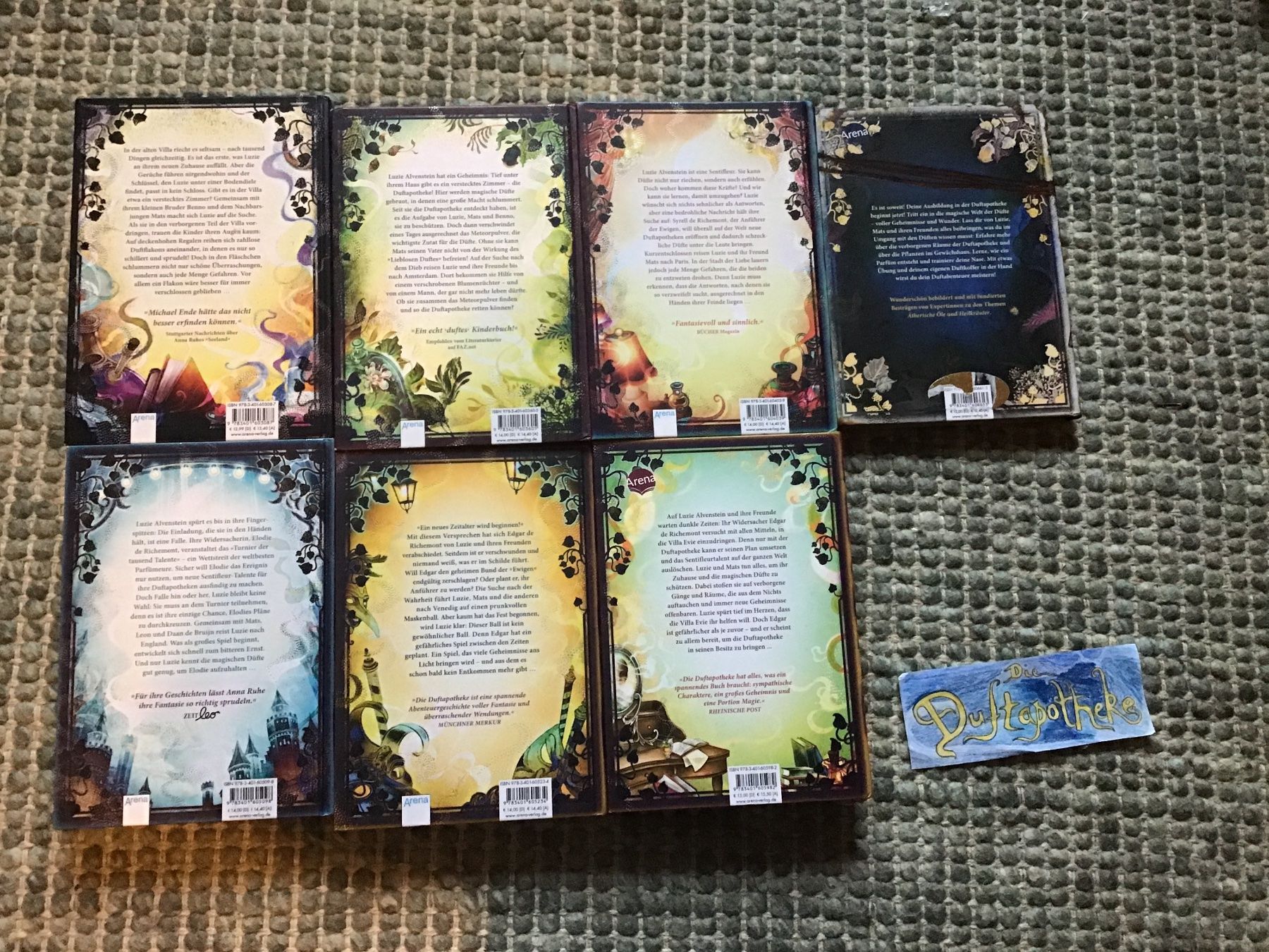 Libri: Die Duftapotheke, 6Bände+ Spezial Buch – Usato da Langrickenbach venduto da orangecircledance 1