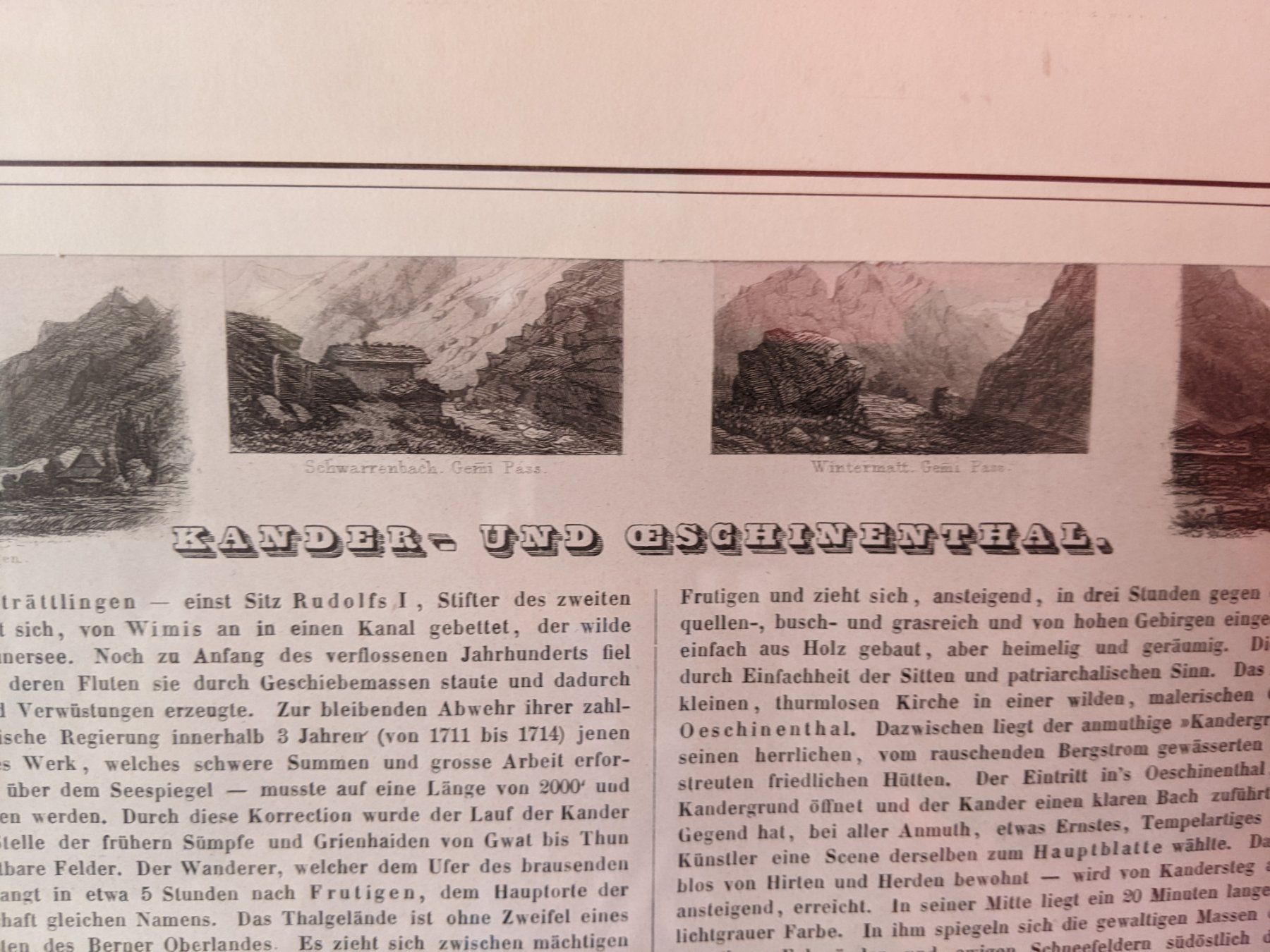 Poster & Bilder: Kander und Oeschinenthal – Gebraucht aus Kandersteg von alfi30 1