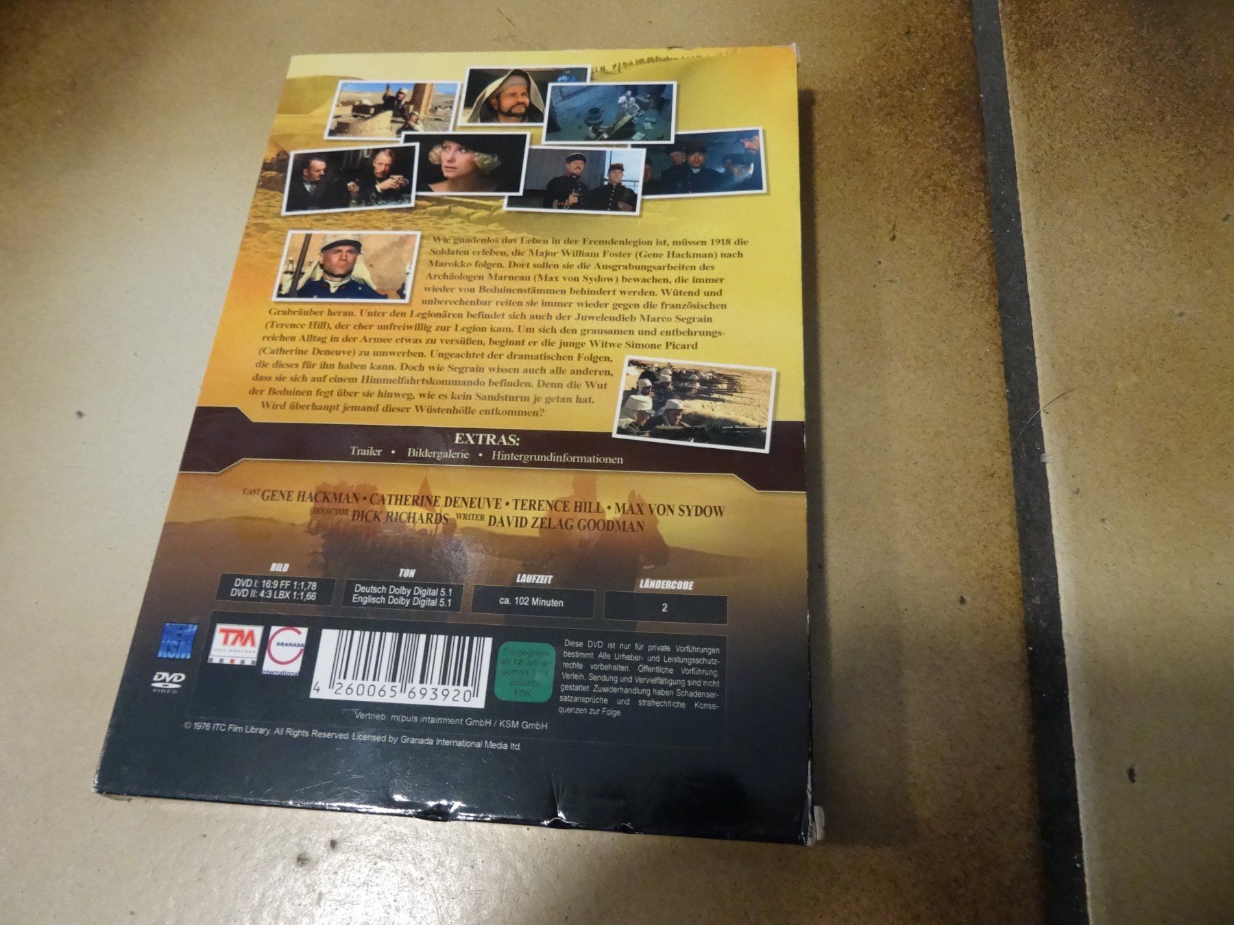 Tutti i DVDs: DVD Marschier oder stirb 2 Disc Edition Gene Hackman – Usato da Olten venduto da Disc-Verkauf 1