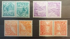 3975) K28-31,  Landschaftsbilder Kehrdruck postfris Kt 40.-