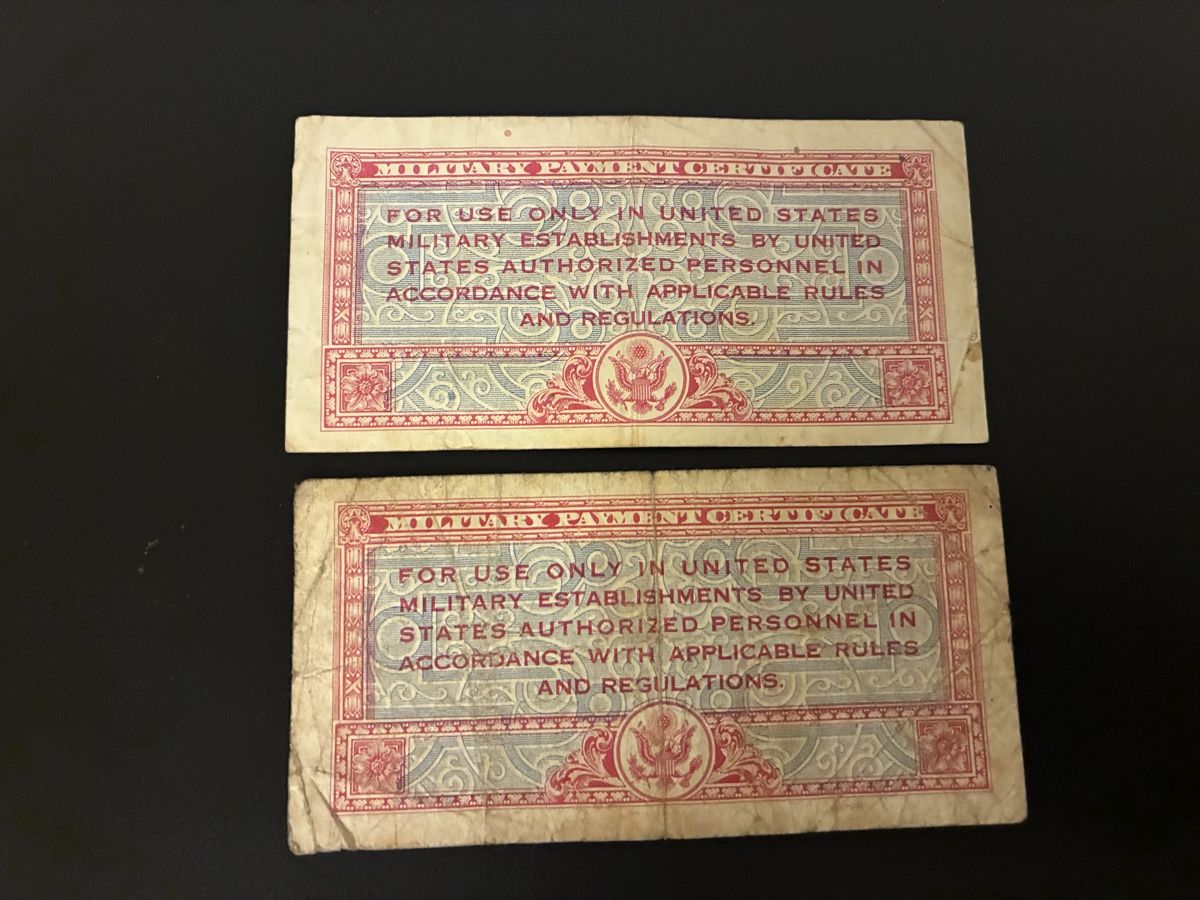 Banconote: 2 verschiedene Banknoten – Usato da Dällikon venduto da Woldbanknoten 2