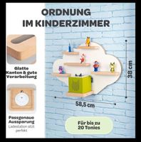 Wandregal für Tonies ‘Wolke’, weiss (NEU)