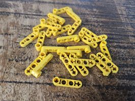 lego 2825 lot de 25 pièces Yellow Technic, Liftarm,