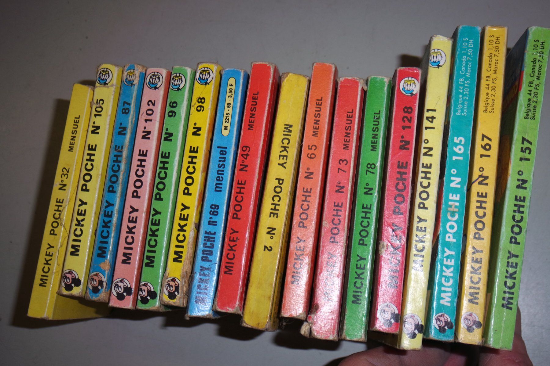 Fumetti: UN LOT D' ANCIENS MICKEY POCHE – Usato da Avenches venduto da WEBHobby 1