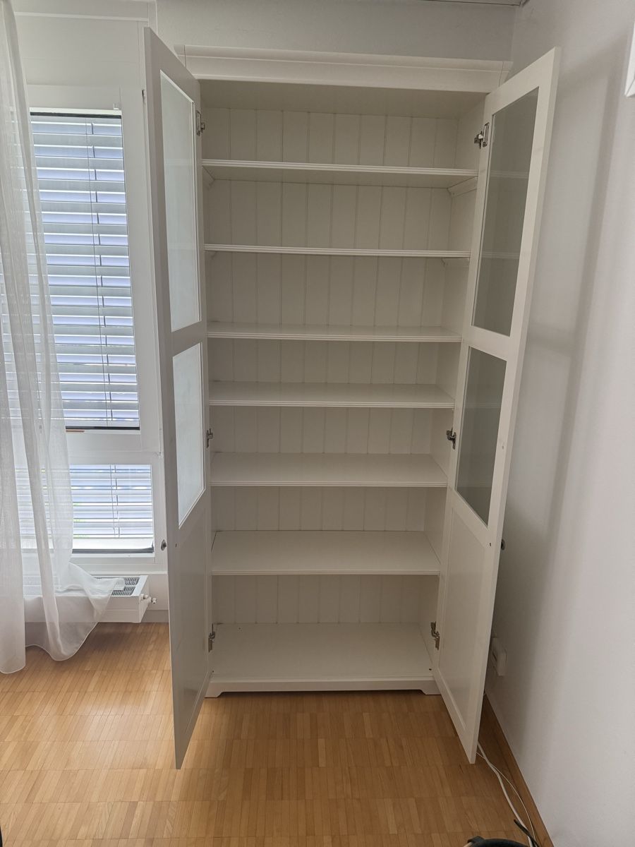 Vetrine: Vitrine Schrank weiss Glastüren  – Usato da Zürich venduto da JBZH 2