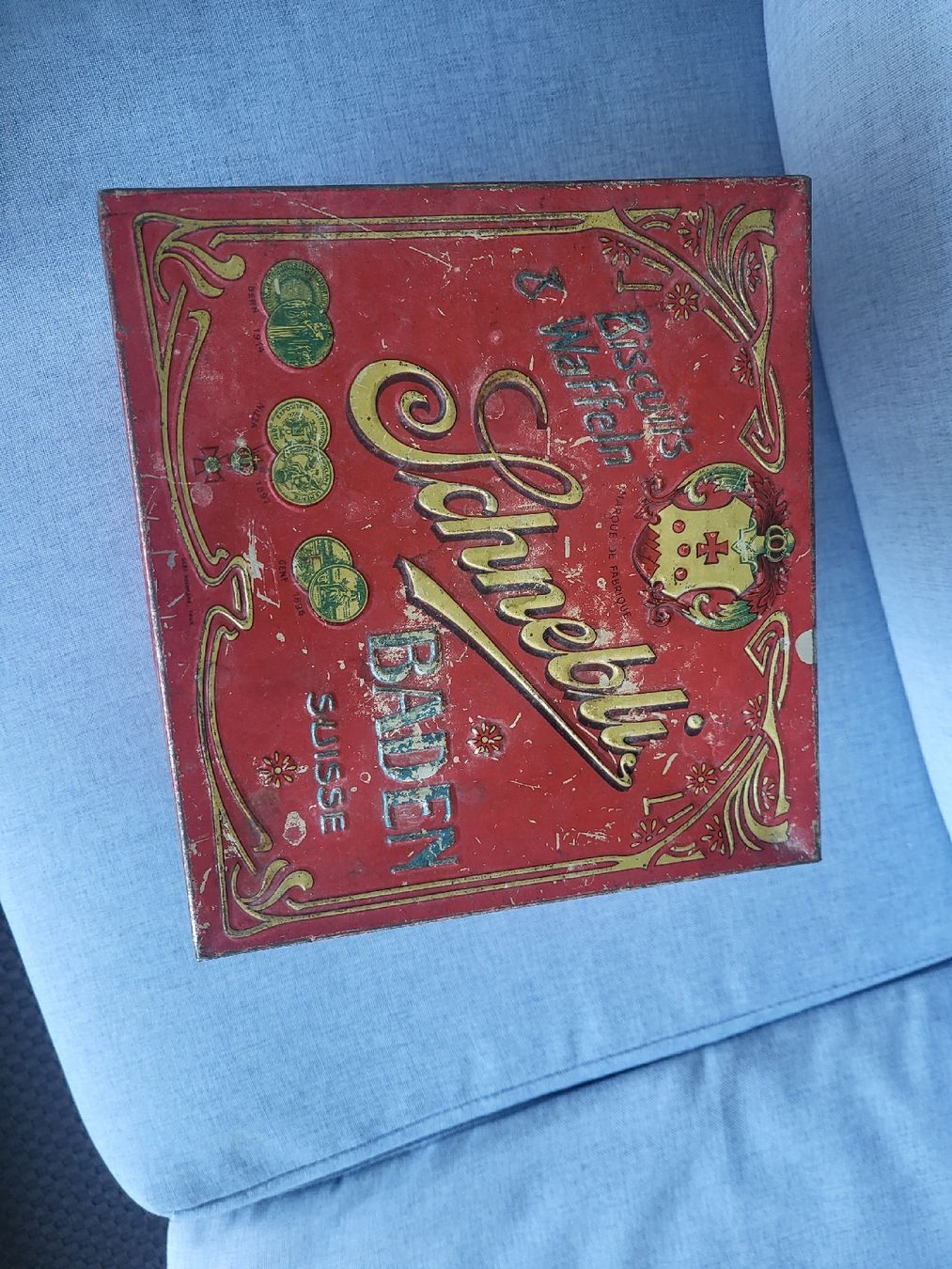 Altre Stoviglie: Blechdose Schnebli Baden Biscuits – Usato da Gutenswil venduto da ghekko88 4
