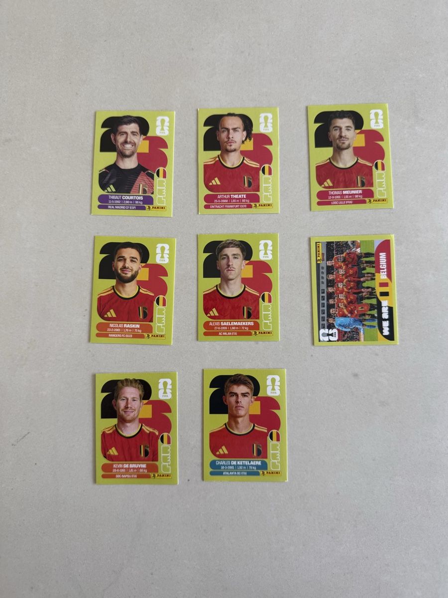 Panini Sammelbilder & Trading cards: Panini Belgien WM2026 – Neu (gemäss Beschreibung) aus Hellikon von stoudii 1