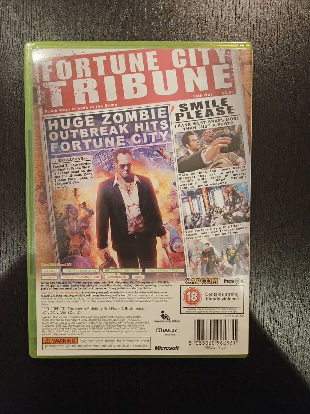 Giochi: Dead Rising 2: Off the Record Xbox 360 – Usato da Reinach AG venduto da SamGonzo98 1