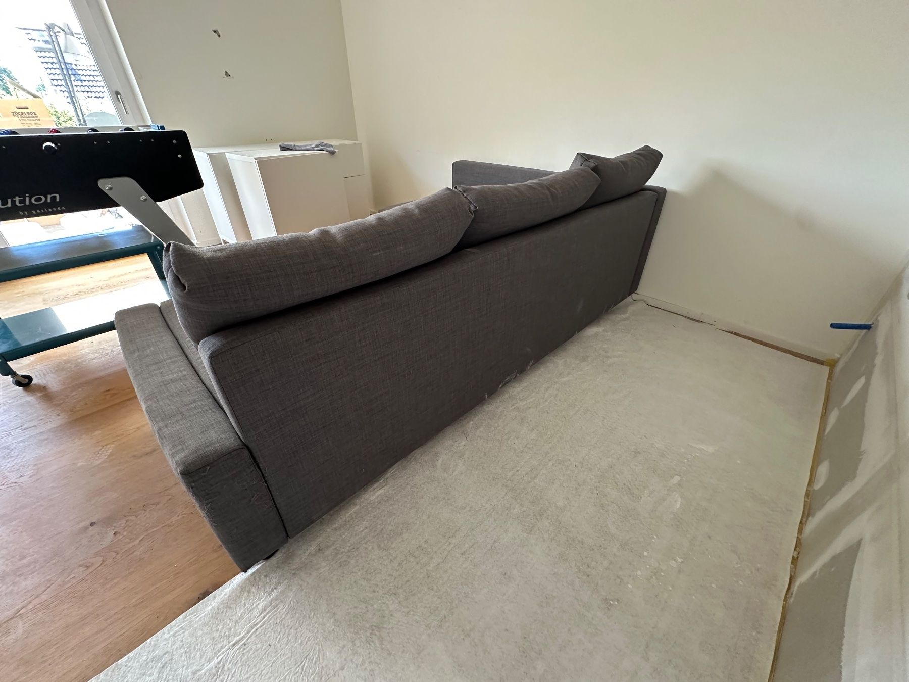 Ikea Sofas: Friheten Ikea - Ecksofa grau mit Schlaffunktion – D'occasion à Oftringen par sandy1996 3