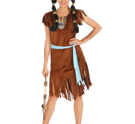 Frauenkostüm Indianerin Apache sexy Ashley Grösse S