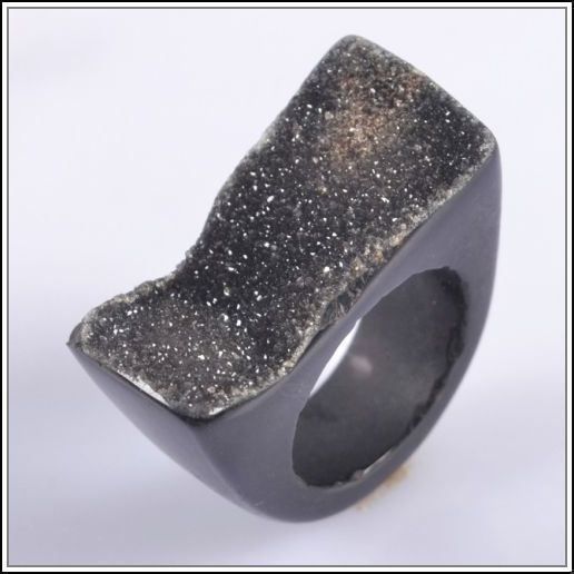 Ringe: ♛ Grosser Achat DRUZY Ring – Neu und originalverpackt aus Oberglatt ZH von Hot-Spot