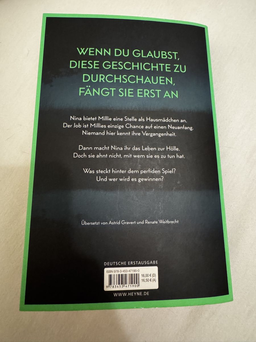 Libri: Freida McFadden Wenn Sie wüsste – Usato da Oberglatt ZH venduto da jul_nhy7 1