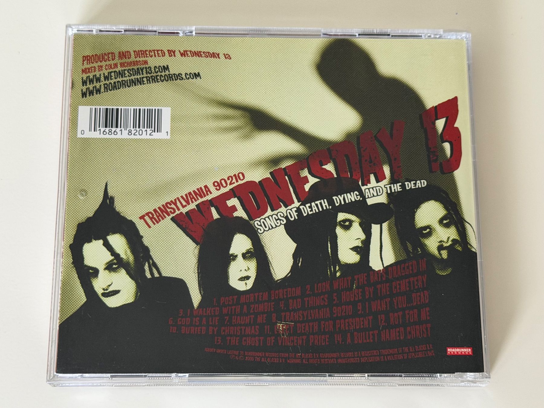 CDs: Wednesday 13 Transylvania 90210 CD – D'occasion à Altstätten SG par sheamus 1