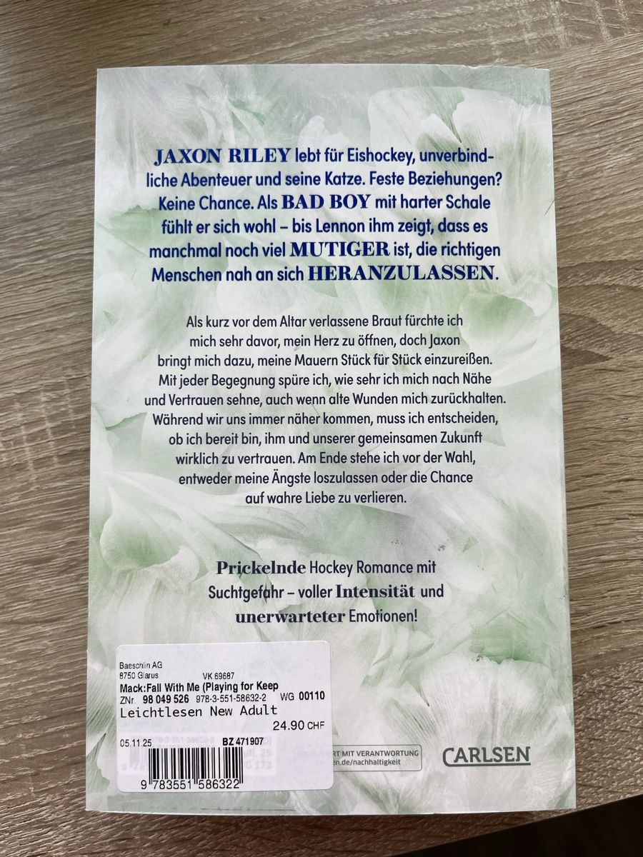 Libri: Becka Mack - Fall with me – Nuovo (secondo la descrizione) da Glarus venduto da Kathrin-1988 1
