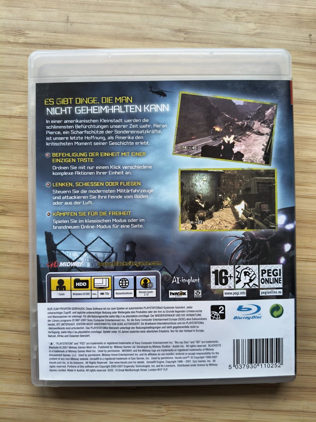 Giochi: Blacksite (PS 3) – Usato da Riedholz venduto da ste_96cd 1