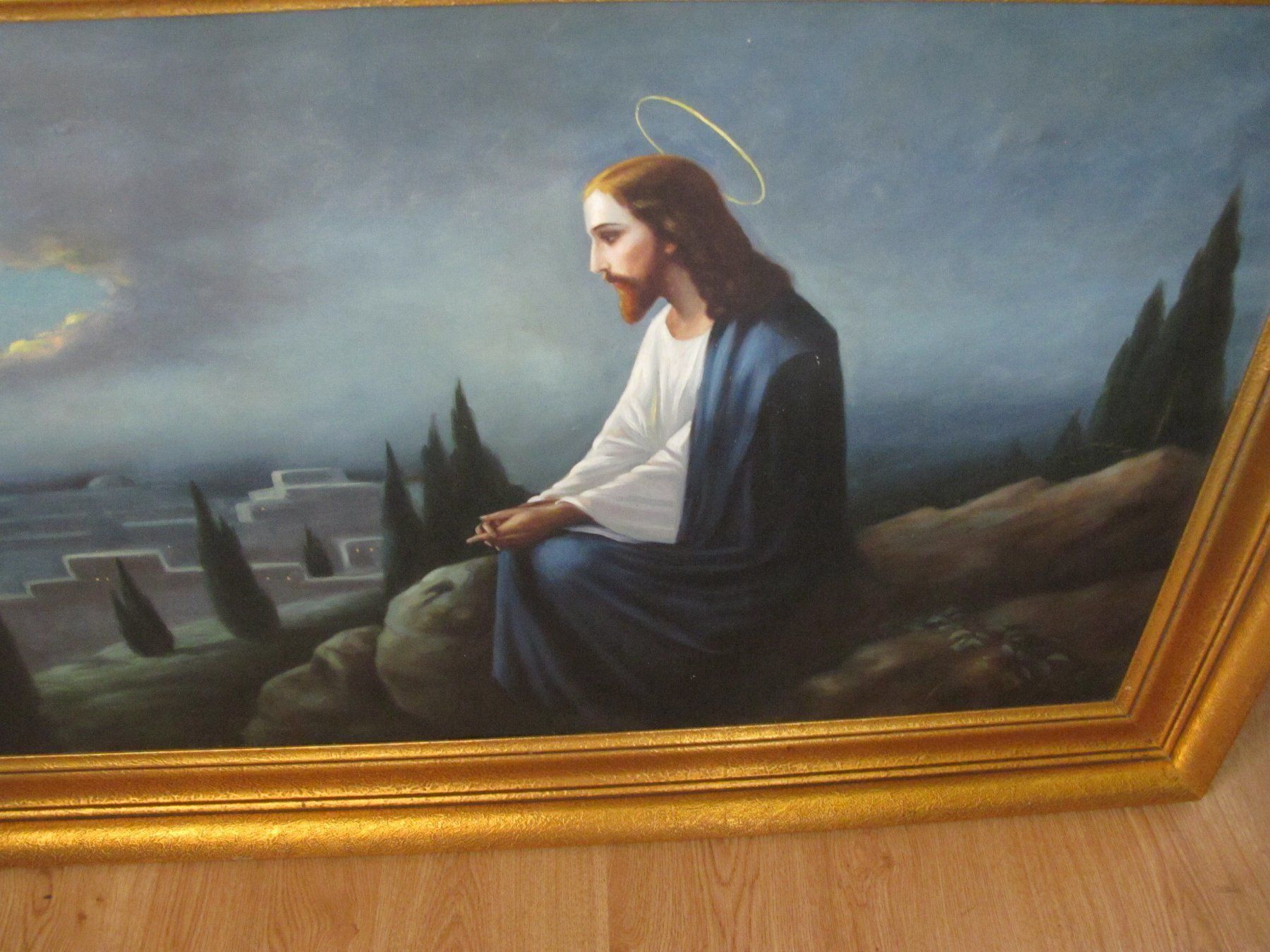 Dipinti: Oelbild Auf Leinwand Gemalt Signiert – Usato da Altnau venduto da LinaAuktion 1